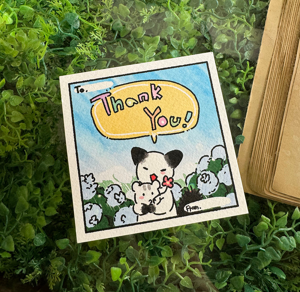 Thank You Postcard