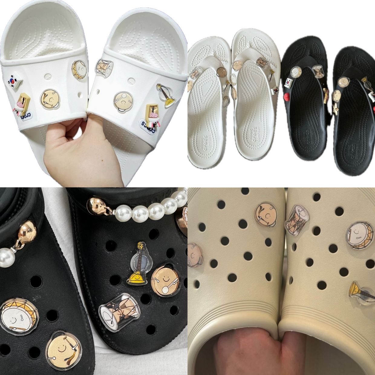 Korean Instrument Inspired Shoe Pins