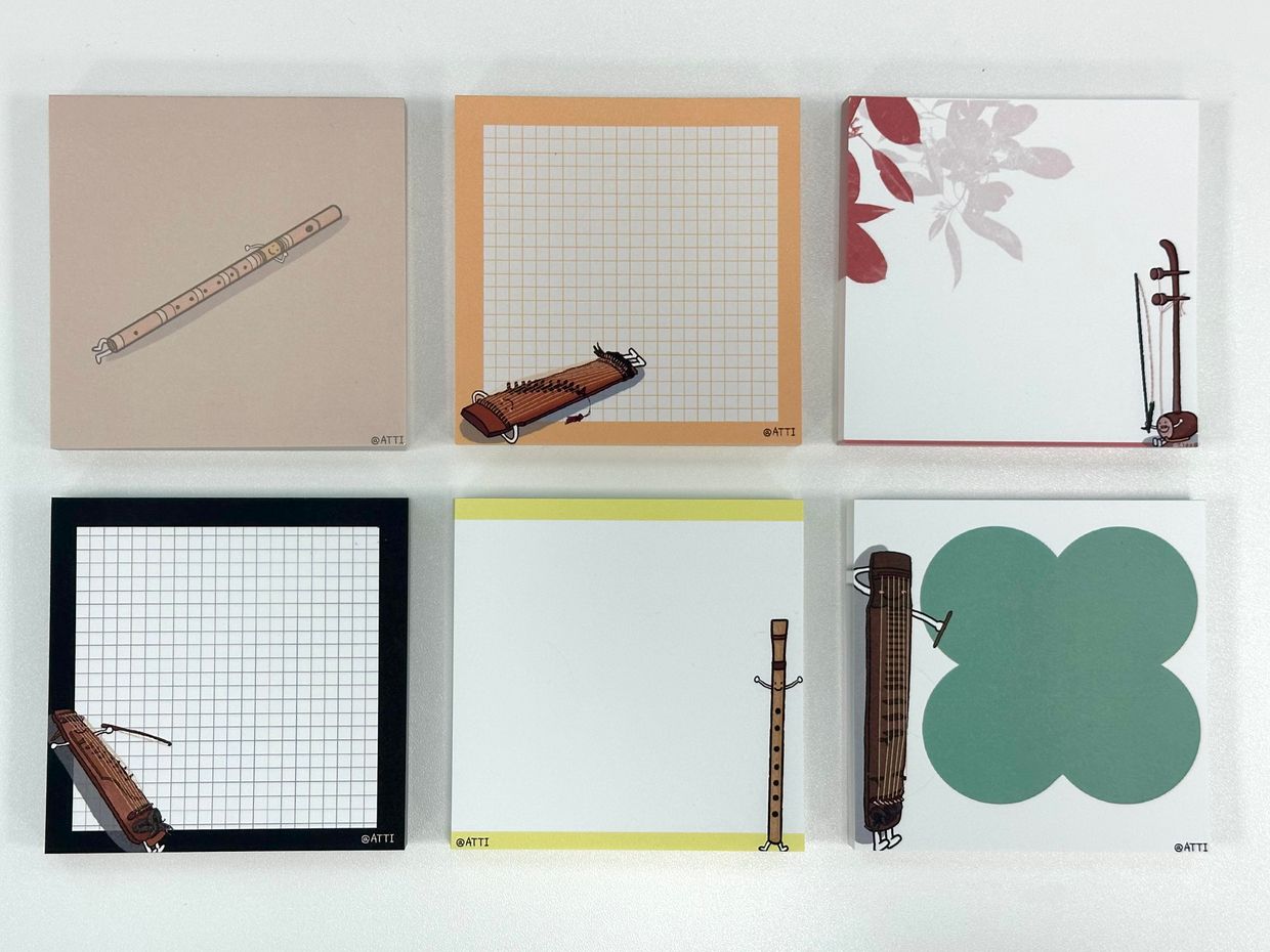Korean Instrument Memopads