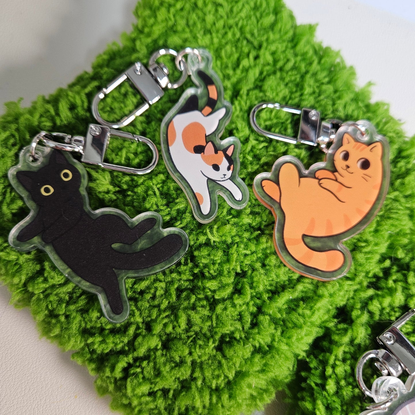 Kitty Cat Keychains
