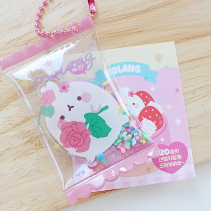 'Candy-Shaped Molang' Random Keychains Blind Box