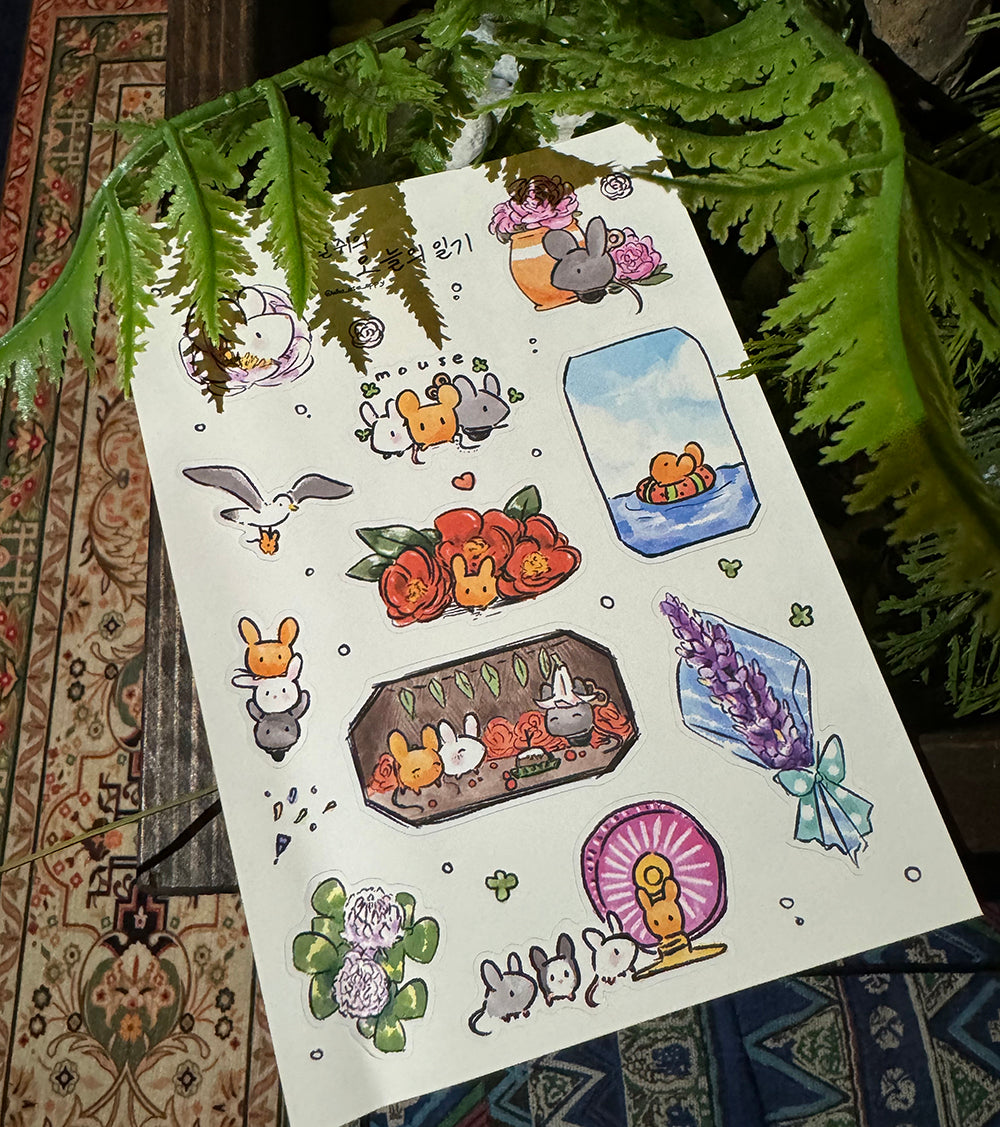 Gyuljui's Daily Journal Stickers