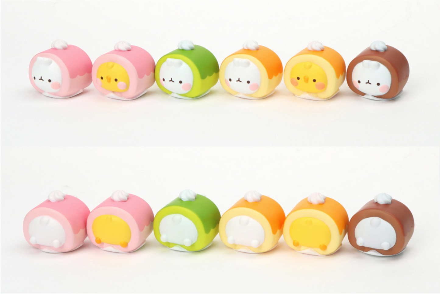 'Rollcake-themed' Molang Random Figure Blind Box